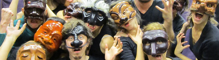 Máscaras en la práctica teatral